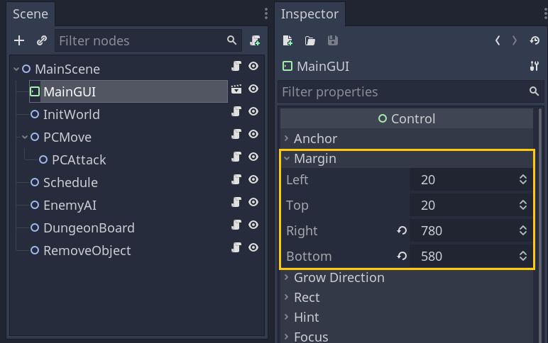 IMAGE: Main GUI margin