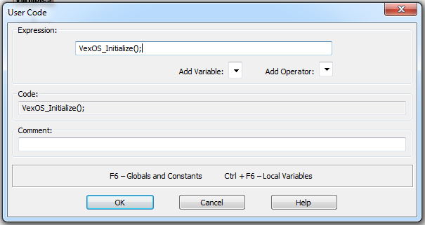 Add User Code